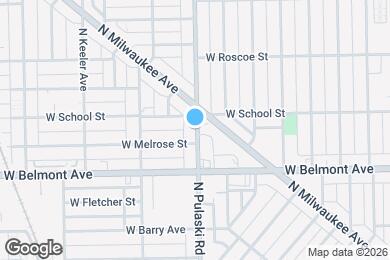 Map image of the property - 3244 N Pulaski Rd