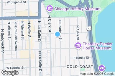 Map image of the property - 1538 N Dearborn St