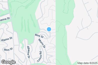 Map image of the property - 4395 Morro Dr