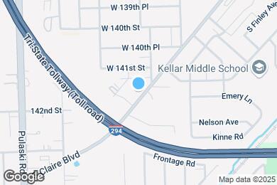 Map image of the property - 14116 S Claire Blvd