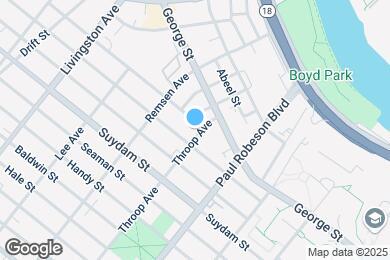 Map image of the property - 21 Throop Ave