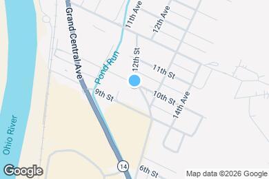 Map image of the property - 1124 10th St