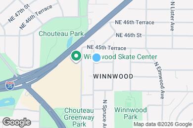 Map image of the property - 4449 N Jackson Ave