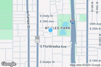 Map image of the property - 3108 N Jefferson St