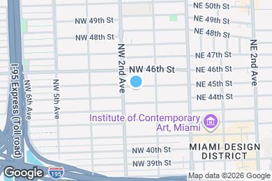 Map image of the property - 160 NW 45th St