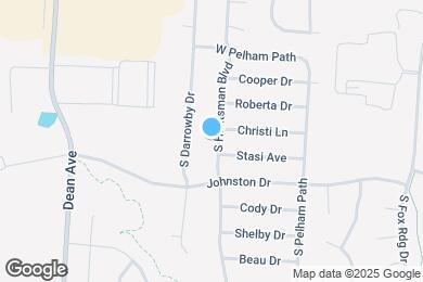 Map image of the property - 202 S Huntsman Blvd