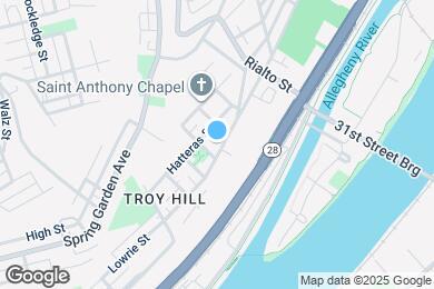 Map image of the property - 1626 Lowrie St