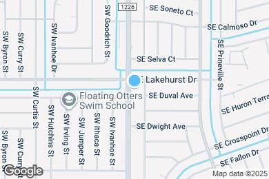 Map image of the property - 1021 SE Airoso Blvd