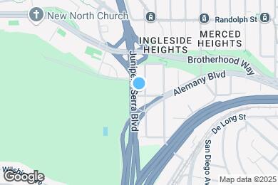 Map image of the property - 722 Palmetto Ave