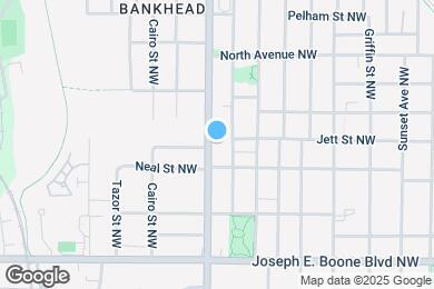 Map image of the property - 455 Joseph E Lowery Blvd NW