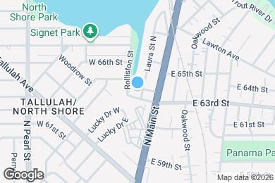 Map image of the property - 7312 Laura St N