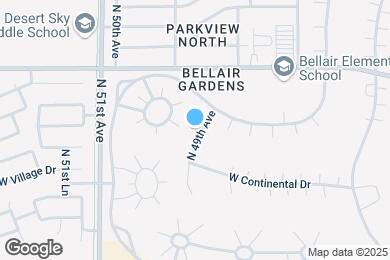 Map image of the property - 17214 N 49th Ave