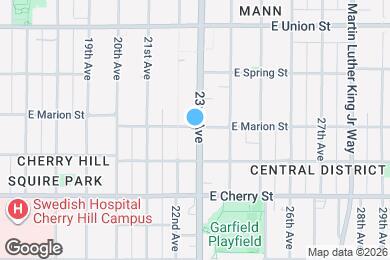 Map image of the property - 2215 E Marion St