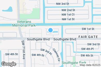 Map image of the property - 6705 S Parkway Dr