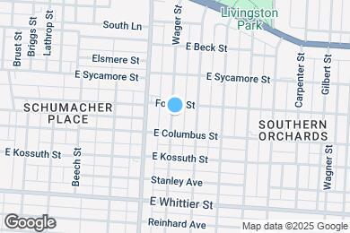 Map image of the property - 816 Wager St