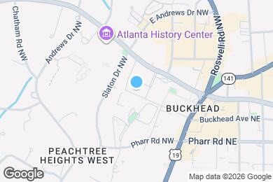 Map image of the property - 92 West Luxury Paces