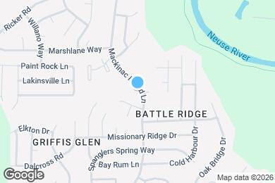 Map image of the property - 3604 Mackinac Island Ln