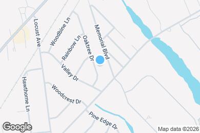 Map image of the property - 31 Oaktree Dr