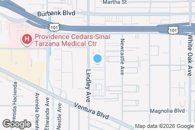 Map image of the property - 5400 Lindley Ave