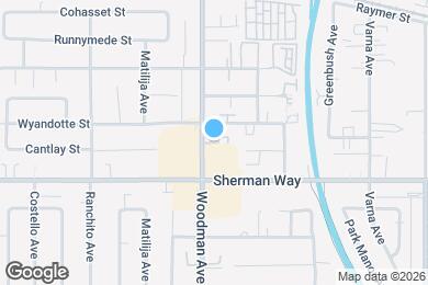 Map image of the property - 7240 Woodman Ave