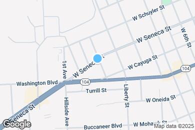 Map image of the property - 176 W Seneca St