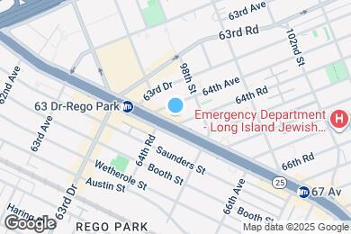 Map image of the property - 97-45 Queens Blvd