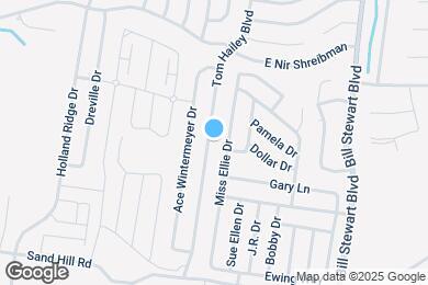 Map image of the property - 1005 Tom Hailey Blvd
