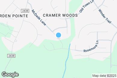 Map image of the property - 4789 McDade Lane