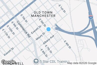 Map image of the property - The Hub Apartments