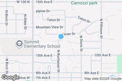 Map image of the property - 1304 N Buchanan St