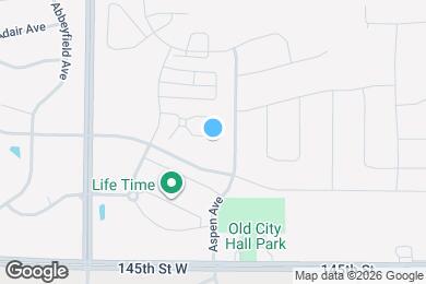 Map image of the property - 1286 Upper 143rd Ct E