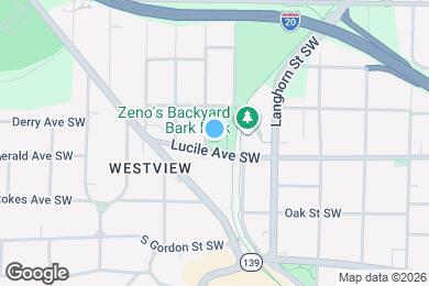 Map image of the property - 1437 Lucile Ave SW