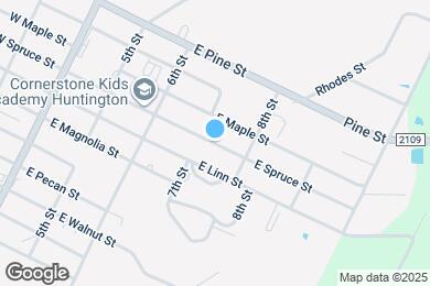 Map image of the property - 411 E Spruce St