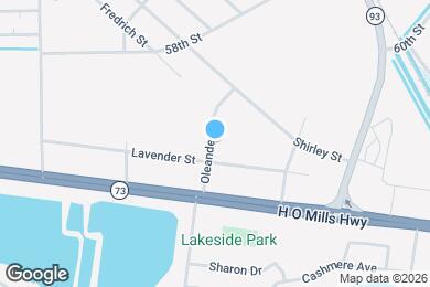 Map image of the property - 5840 Oleander St