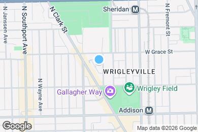 Map image of the property - 3740 N Clifton Ave