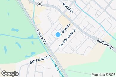 Map image of the property - 755 E Boyd Dr
