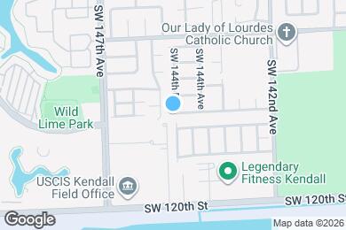 Map image of the property - 14480 SW 115th Ter