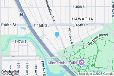 Map image of the property - 4650 Minnehaha Ave
