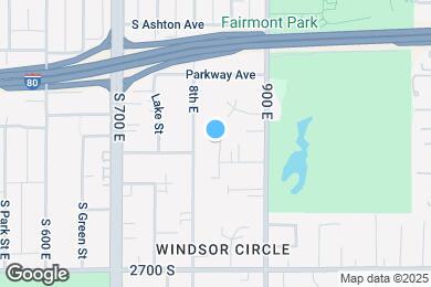 Map image of the property - 831 E Stratford Ave