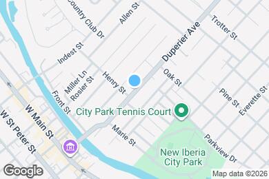 Map image of the property - 1303 1/2 Fulton St