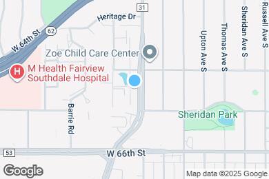 Map image of the property - 6420 Xerxes Ave S