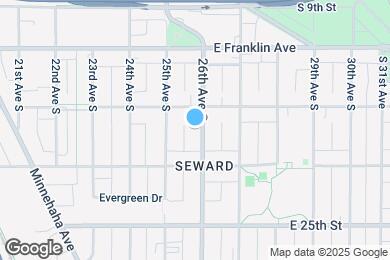 Map image of the property - 2220 26th Ave S