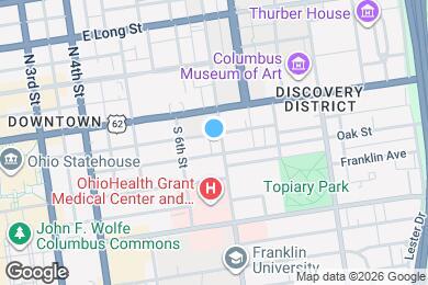 Map image of the property - 41 S Grant Ave - No Units Available