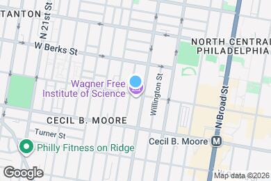 Map image of the property - 1713 W Montgomery Ave