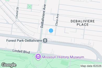 Map image of the property - 5631 Pershing Ave