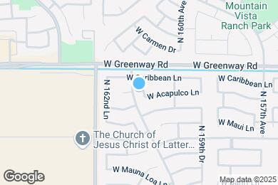 Map image of the property - 15314 N 161st Dr