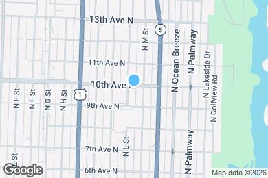 Map image of the property - 515 10th Ave N