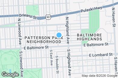 Map image of the property - 21 N Clinton St
