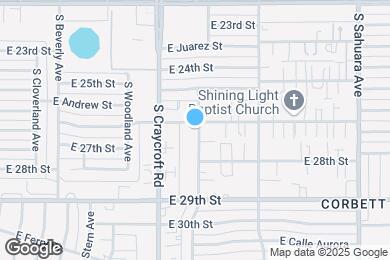 Map image of the property - 29 Palms Apartments