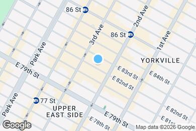Map image of the property - 227 E 82nd St